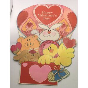 Vintage Valentine Cardboard Wall Decor